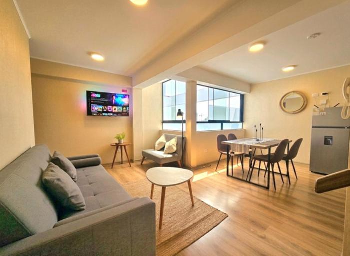 E Terraza Privada Free Parking Duplex 703