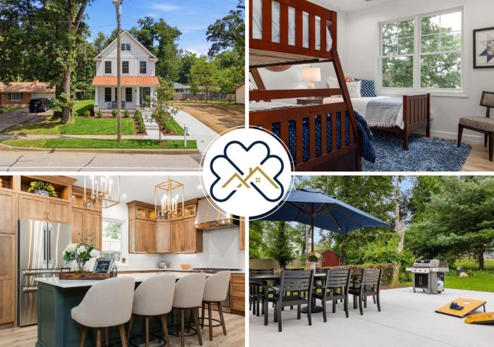 Steps to ND Stadium Luxury 5BR4BA Sleeps 13