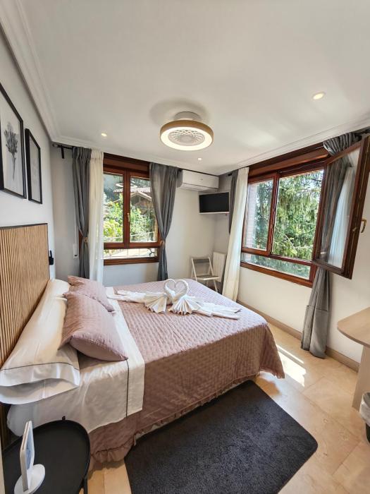 HABITACION CON HERMOSAS VISTAS A BILBAO