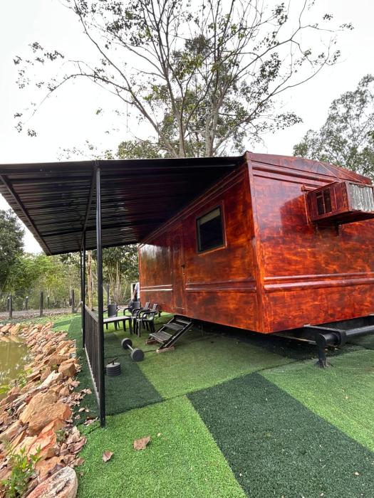 Cabaña Rodante Glamping en mesa de los santos