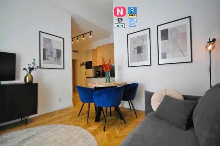 Stacja Wesoła by JoApart, Old Town - FREE PARKING, AC, WIFI