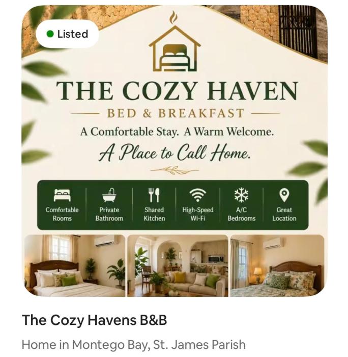 The Cozy Haven Bed and Breakfast