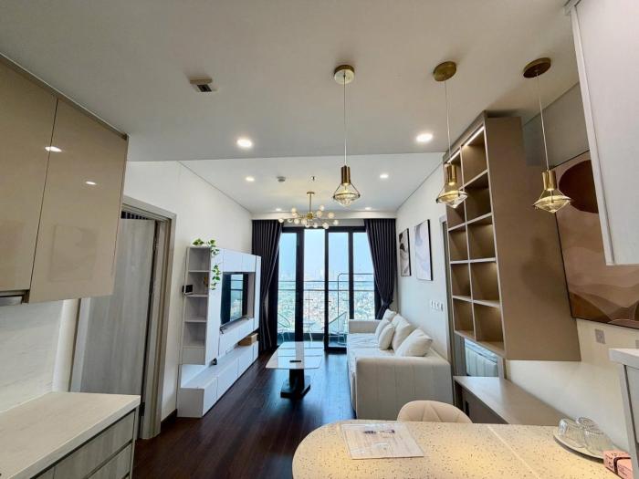 Hommit Masteri Tòa A - Căn hộ 2 phòng ngủ view hồ, máy chiếu
