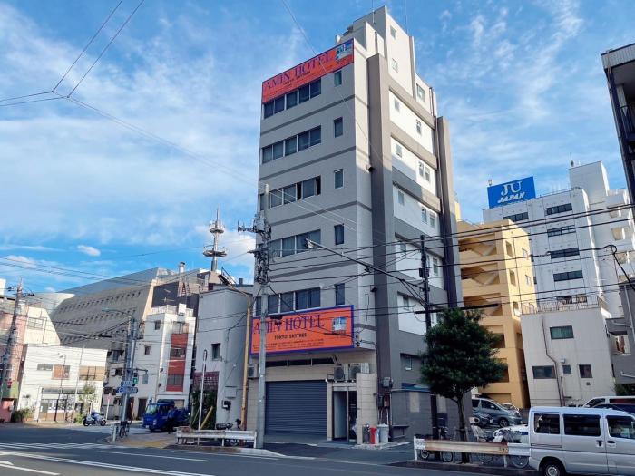Skytree車站徒步5分 Tokyo東京夜景 機場直達 帶廚房 洗衣機 電梯3小