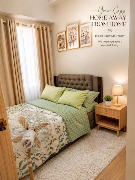 Furnished 2BR Condo-Wifi, Washing, Coffee, Kitchen