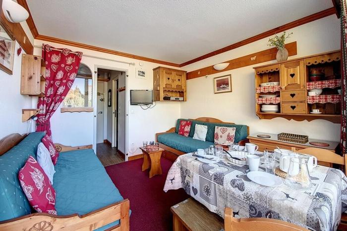 Résidence Chaviere - Studio agréable · Au pieds des pistes · Balcon nord MAE-2714