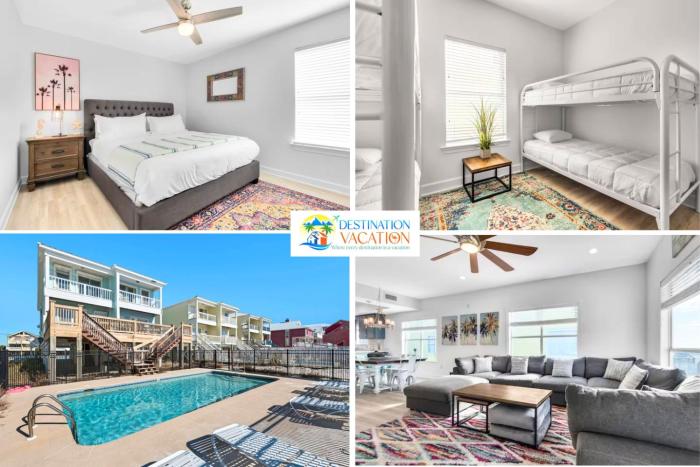 Gulf Shores Beachfront Gem 5BR Pool Walk to Sand