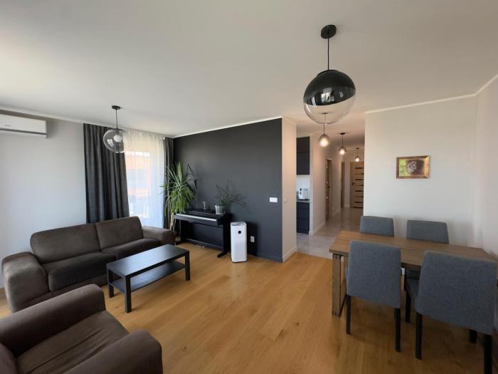 Zablocie - 2 bedrooms, living room, 2 balconies, view of the Vistula River