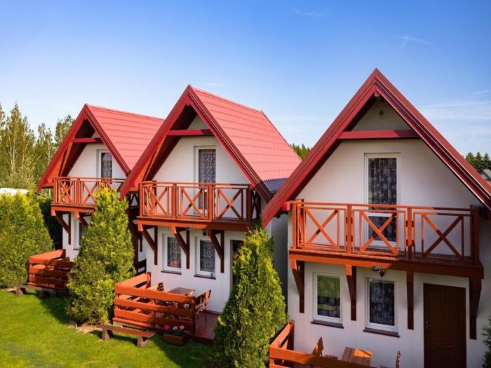 Comfortable holiday homes with terraces