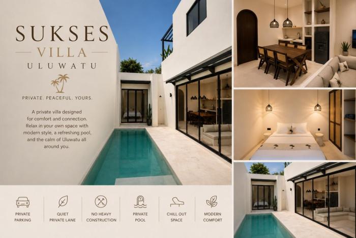 Sukses Villa Uluwatu