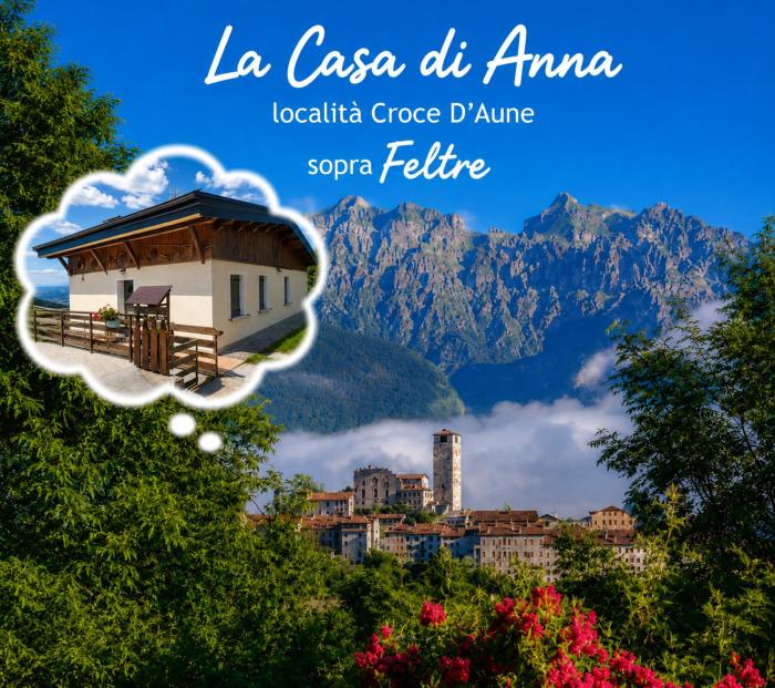 La Casa di Anna nel Parco delle Dolomiti Croce d Aune 1000 ml slm
