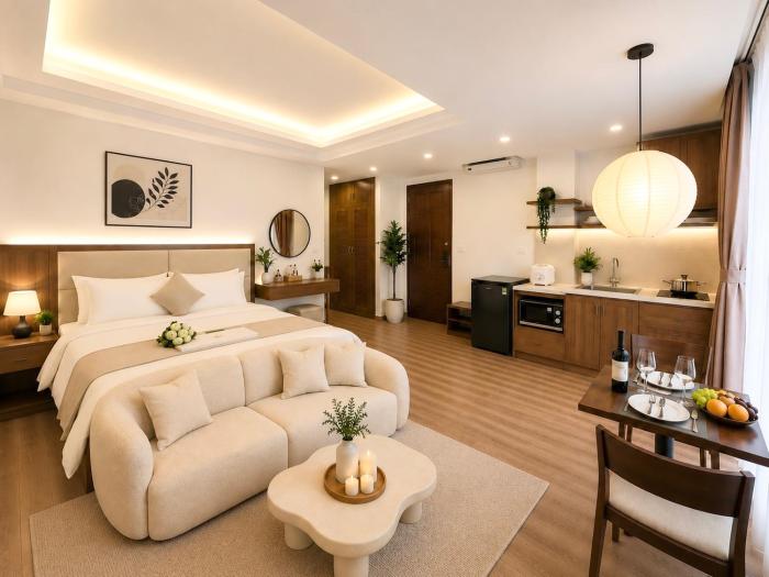 T98 Westlake Quang An Home - Tay ho Center Garden View Studio