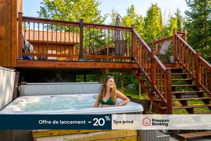 Chalet Brise du Nord with Private Spa and Pool Table & Games, Lake