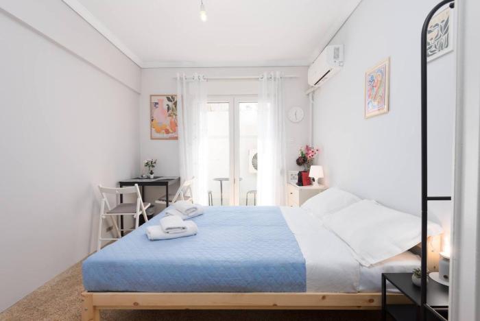 Central Athens 1BR with Easy Ground-Floor Access