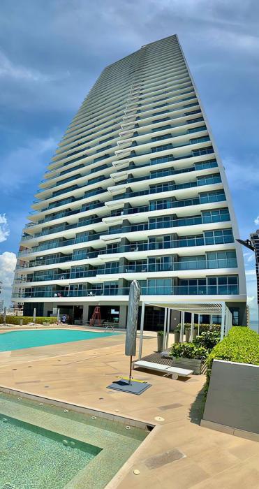 Apartamentos excepcionales con vista al mar en Morros City, Cartagena