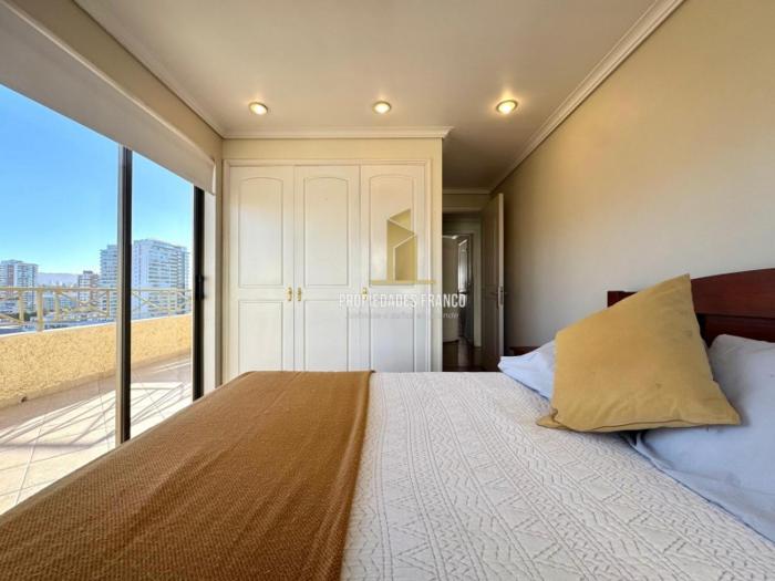 Arriendo Departamento para 8 Viña con Vista al Mar Exclusivo Sector Poniente