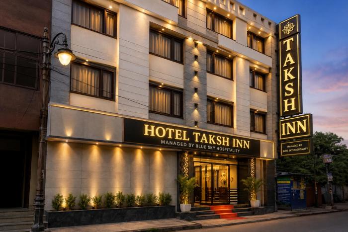 Hotel Taksh inn, Near Karol Bagh, Metro Station