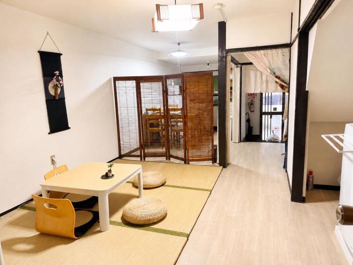 谷町九丁目站9分 靜謐日式町家獨棟兩層可住7人