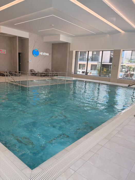 Baltic Room Hevenia apartament premium przy plaży z tarasem widokowym na otwarte morze SPA i basenami