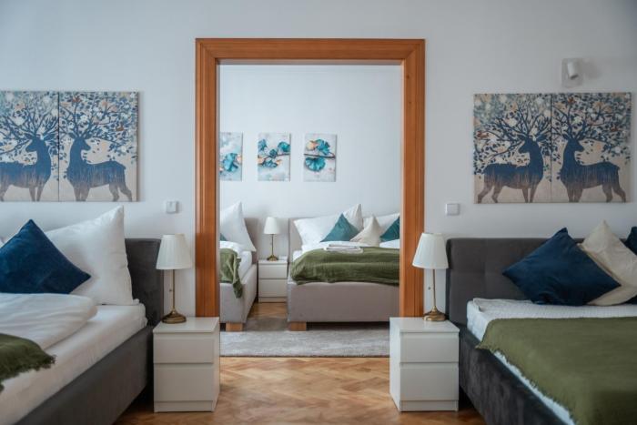 Central 2BDR Comfort Apartment with AC