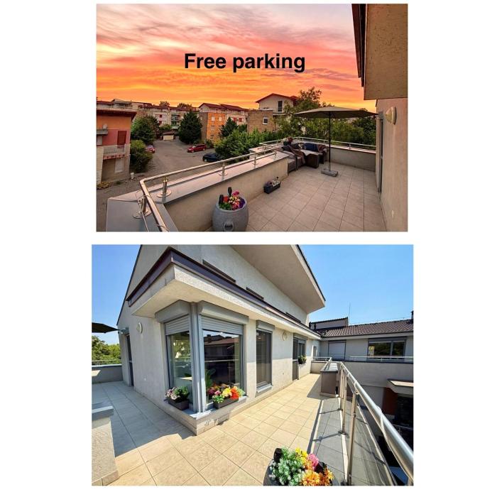 Local-Lux Penthouse - Free parking