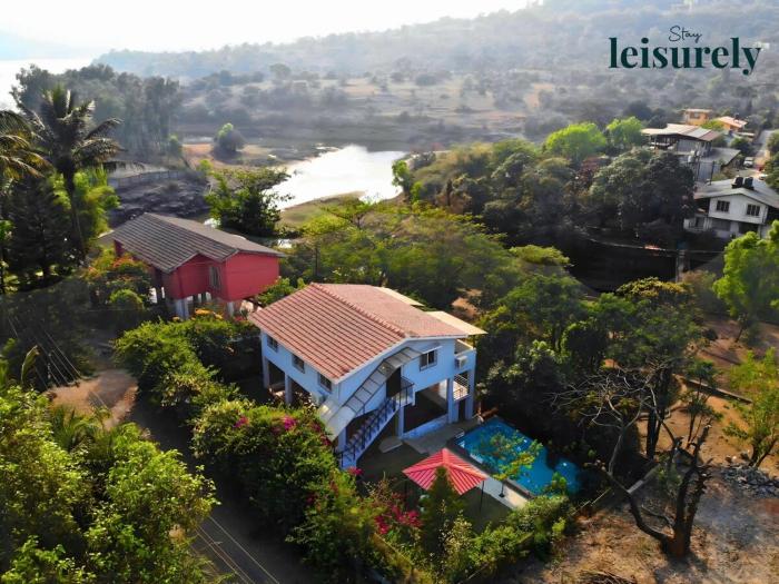StayLeisurely ONA Villa with Private Pool, Pawna Lake