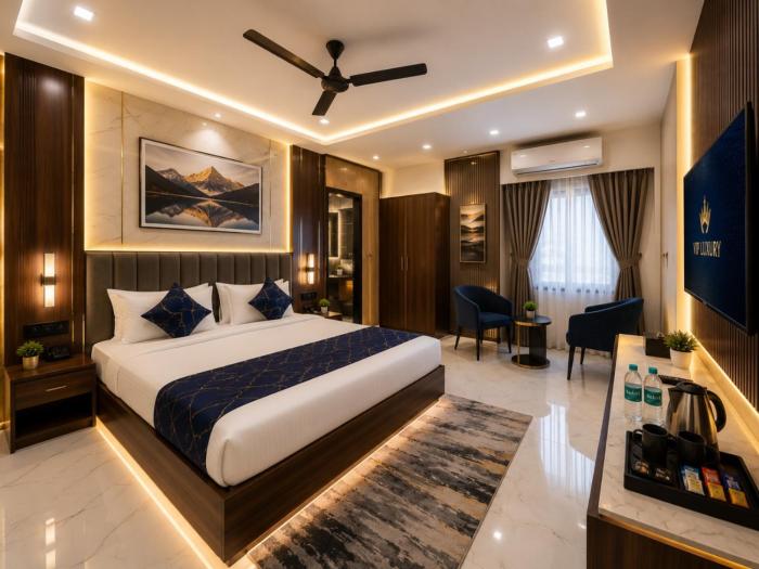Hotel Bell-A-Mount Blue Near Delhi Airport and Free Airport Pickup & Drop