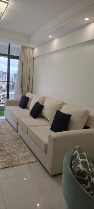 The modern executive serene suites with amazing breathtaking city views ,fully equipped gym , swimming pool and private ample parking space