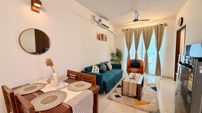 Nexa Stays 1BHK Self Check-in Pool Access Gym South Goa