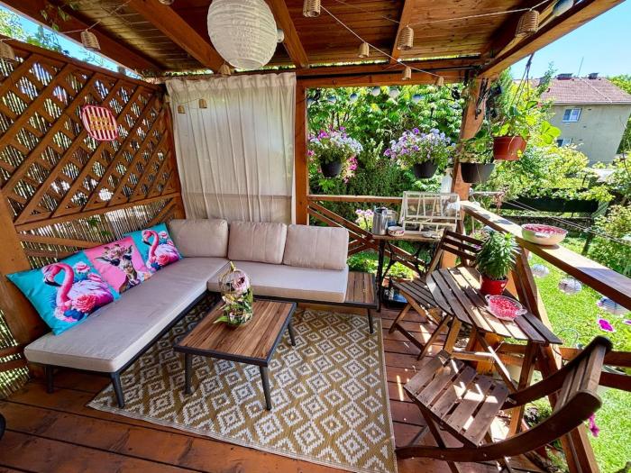 Garden Apartment near Kúpele Sliač-Central Slovakia