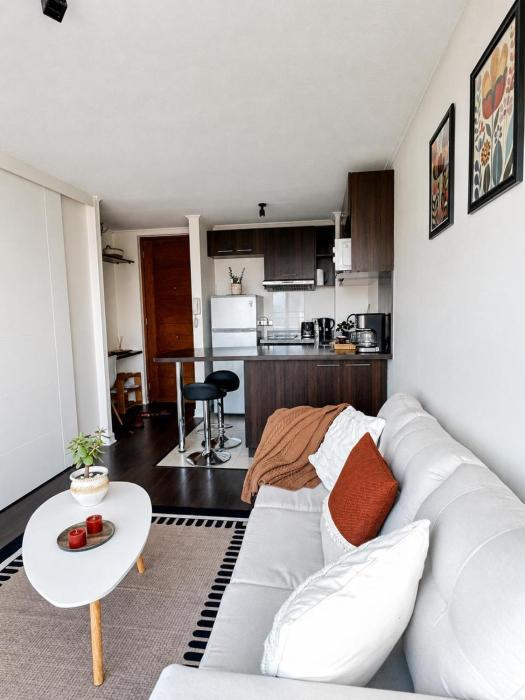 Metro UC and Lastarria Ideal location