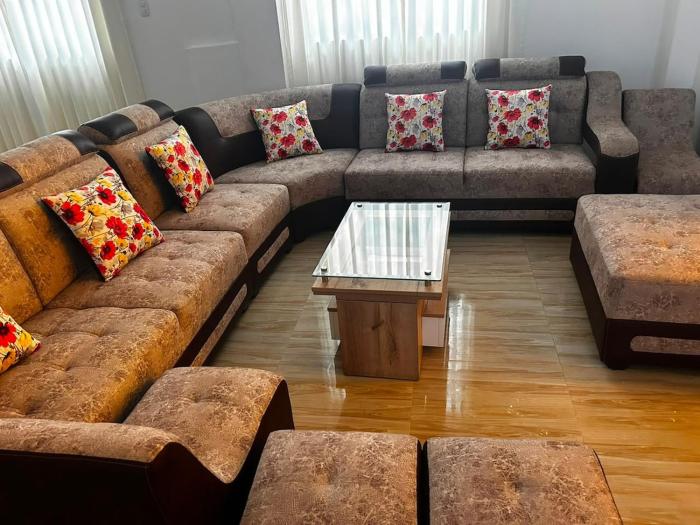Apartment with a washing machine and dryer