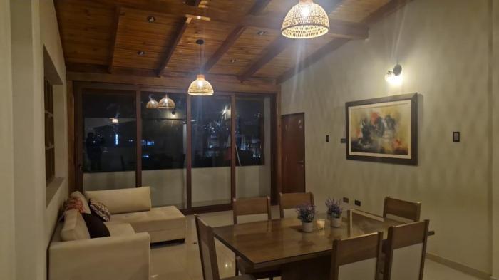 Terrace-style apartment steps from Huaraz main square