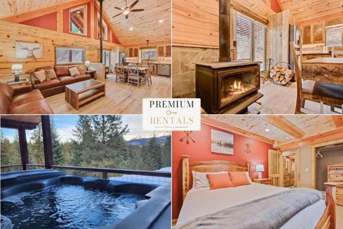 Serene and cozy updated log cabin in the woods