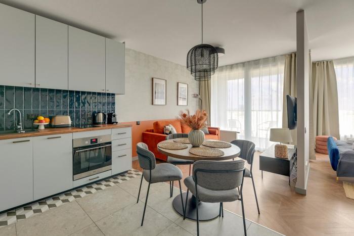 Chlebova - Riverside View Terrace Gym & Kidsplay by Downtown Apartments