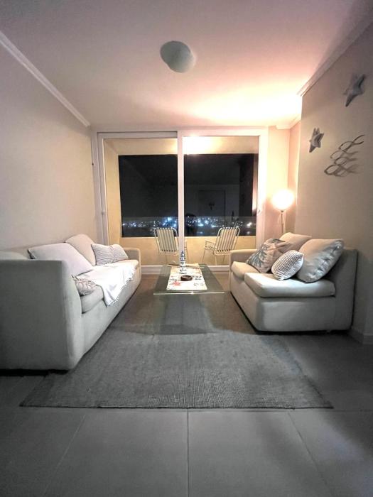 Quintero 3-bedroom apartment for 6 people with ocean views