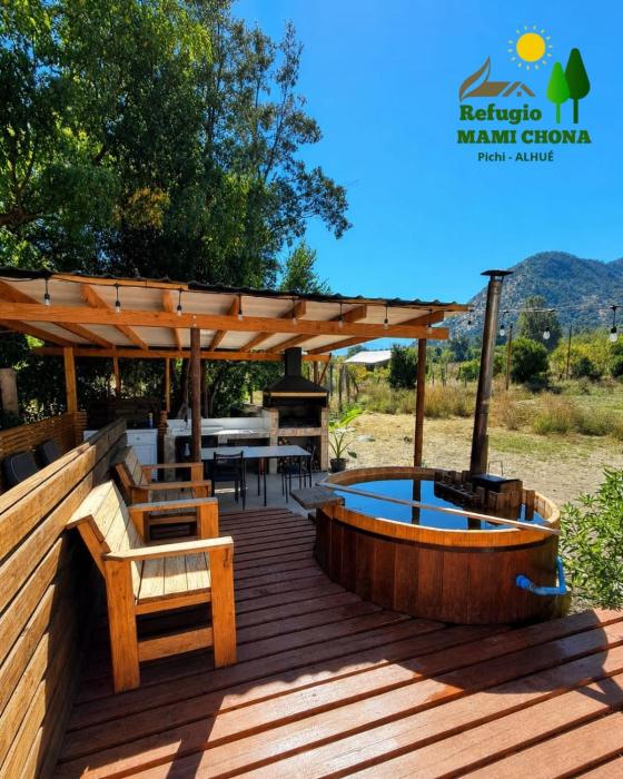Parcela privada, Cabaña y Tinaja, Quincho, Naturaleza