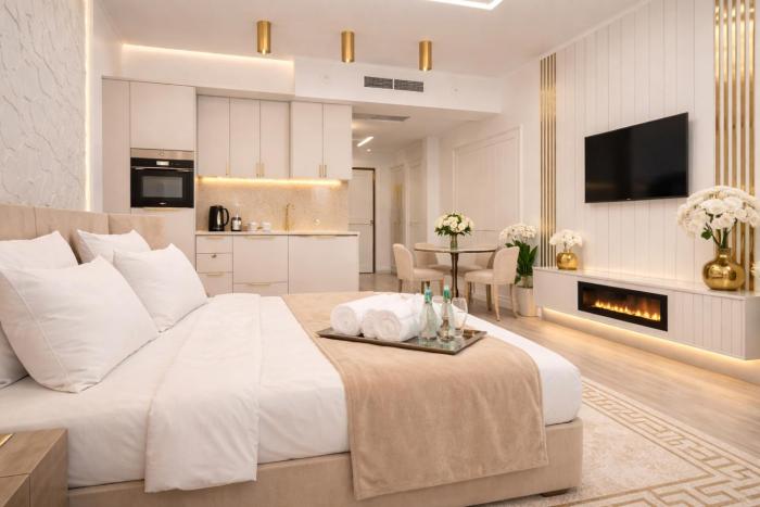 Hanza Tower DIAMOND 23 SPA & Pool & Sauna & Jacussi
