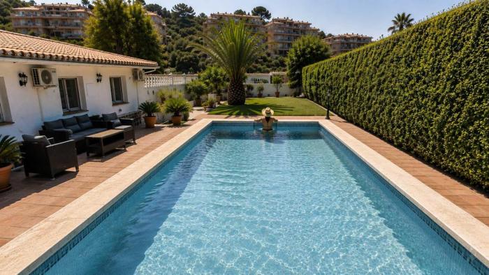 Family Villa Pool Sea Views & Walk to Beach