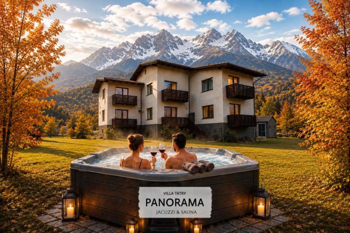 Villa Tatry Panorama JACUZZI & SAUNA