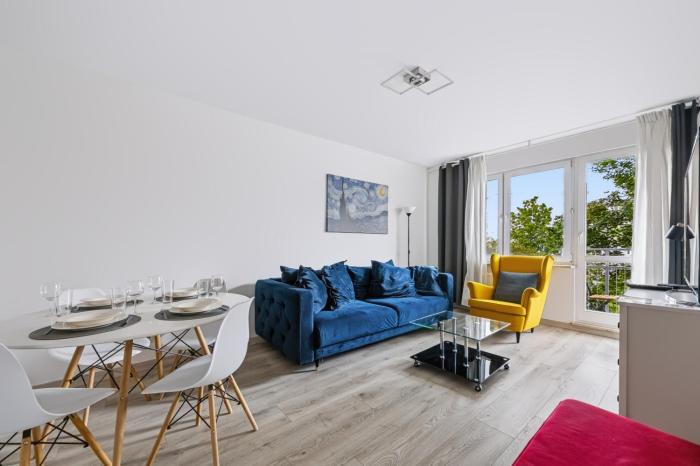 Warsaw Ursynów Apt - 64 m2, Balcony & Metro nearby by Rentujemy