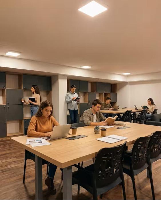 Estudio Urbano Olmos & Güemes Coworking, Gym, Recepción 24hs