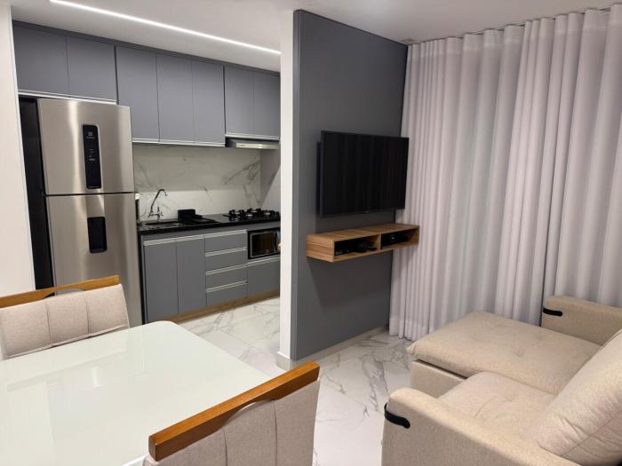 Brand new apartment, with pool, sauna, close to everything!