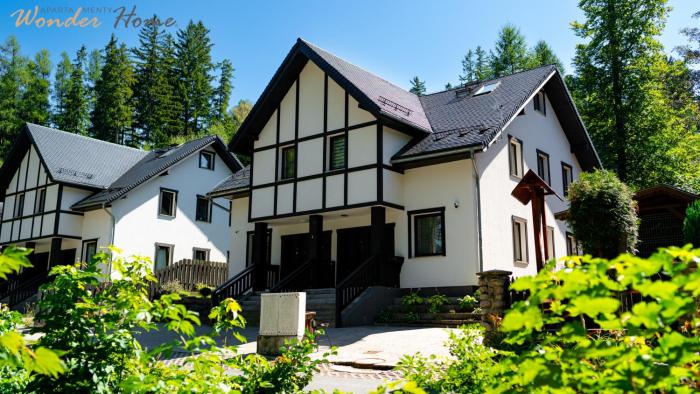 Apartament Heaven - z sauną, prywatnym tarasem i 2 sypialniami