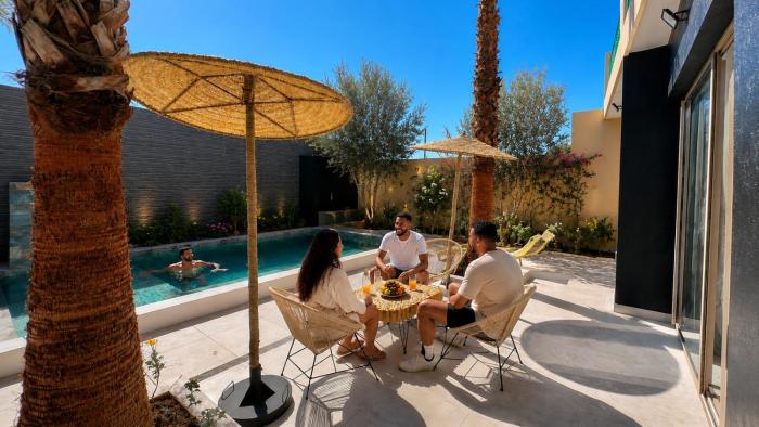 Villa Sunset - Piscine - Terrasse & BBQ