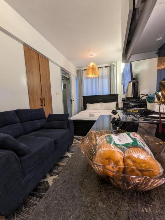 Modern & Cozy Thindigua Studio FAST WiFi & Stylish Interior Kiambu Road