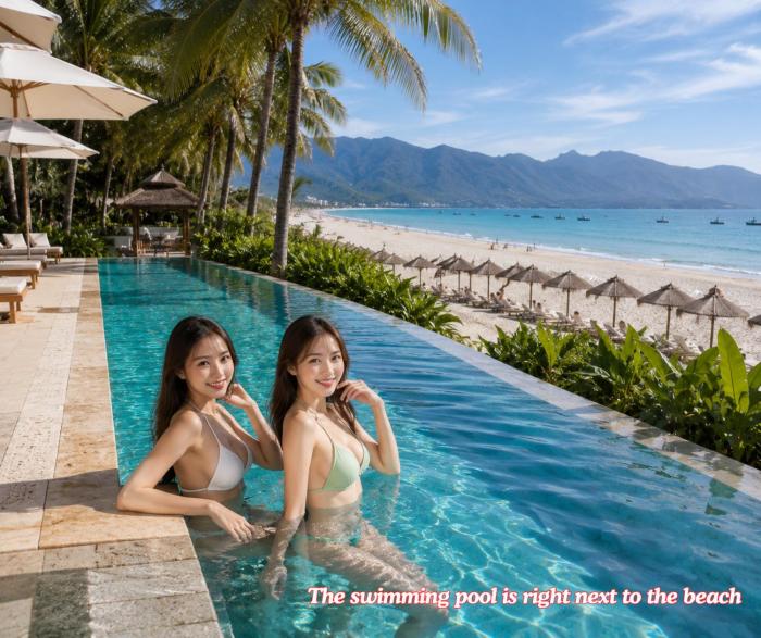Da Nang My Khe Beachfront Apartment Resort Living