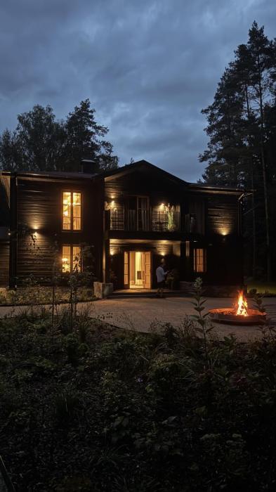 Private forest villa with sauna
