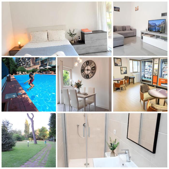 Arma Doré Luxury Suite Roma - Free Pool & Parking