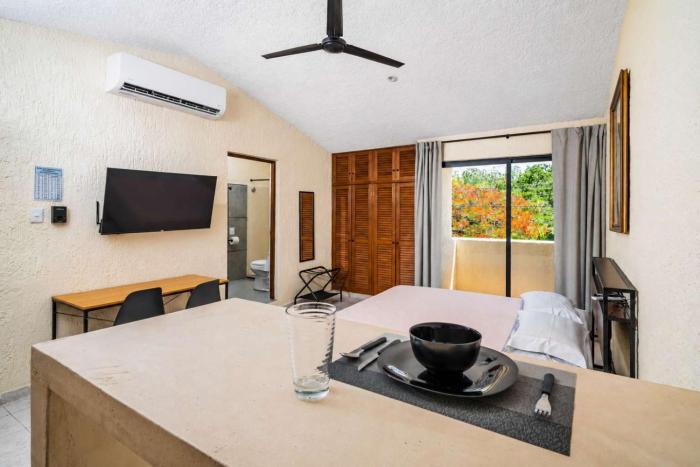 Compact Studio with Balcony Park View Casa Jurel